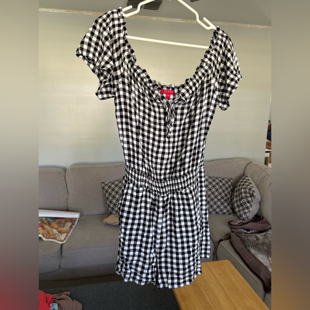 Guess Checkered Romper